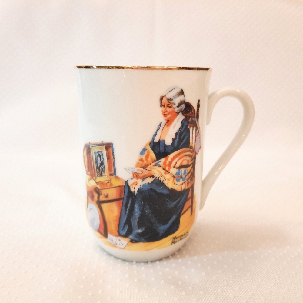 Vintage 1982 Norman Rockwell Mug | Memories